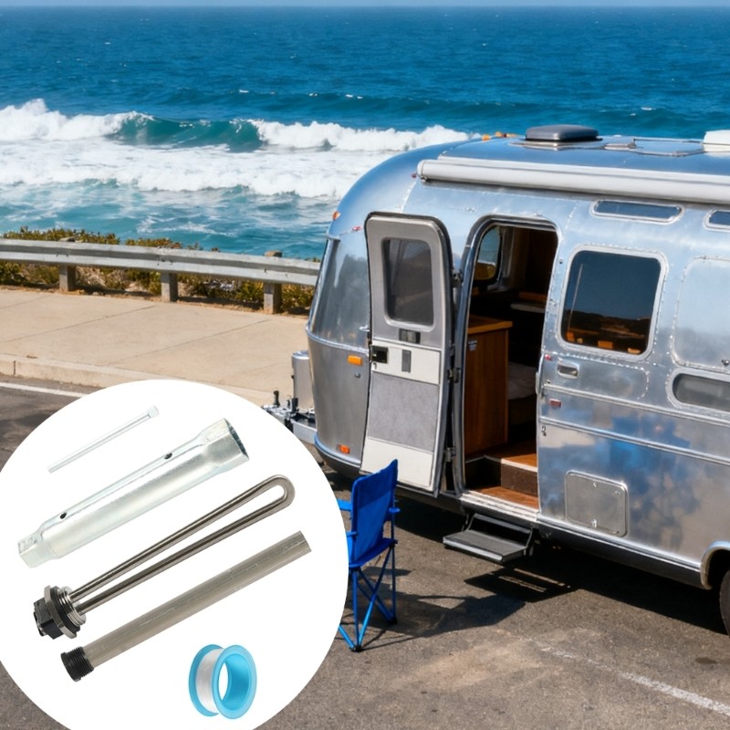 520900 Heating Element and Socket Sleeve 520789 for Campers Water Heater System