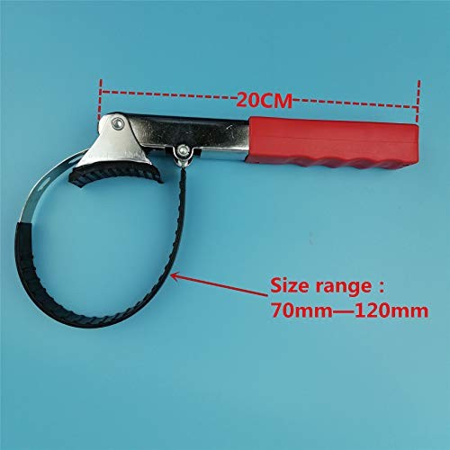 Auto Oil Filter Wrench Multi-Purpose Adjustable Filter Removal Wrench High