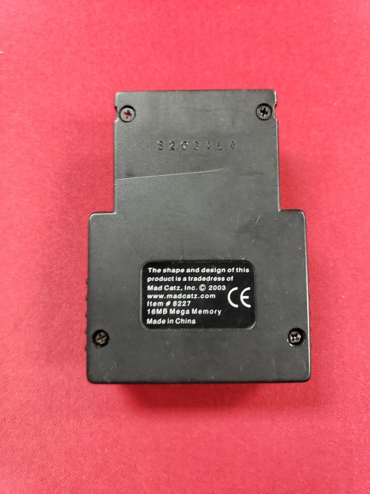 Mad Catz 16MB Mega Memory And Expansion For PS2 Untested