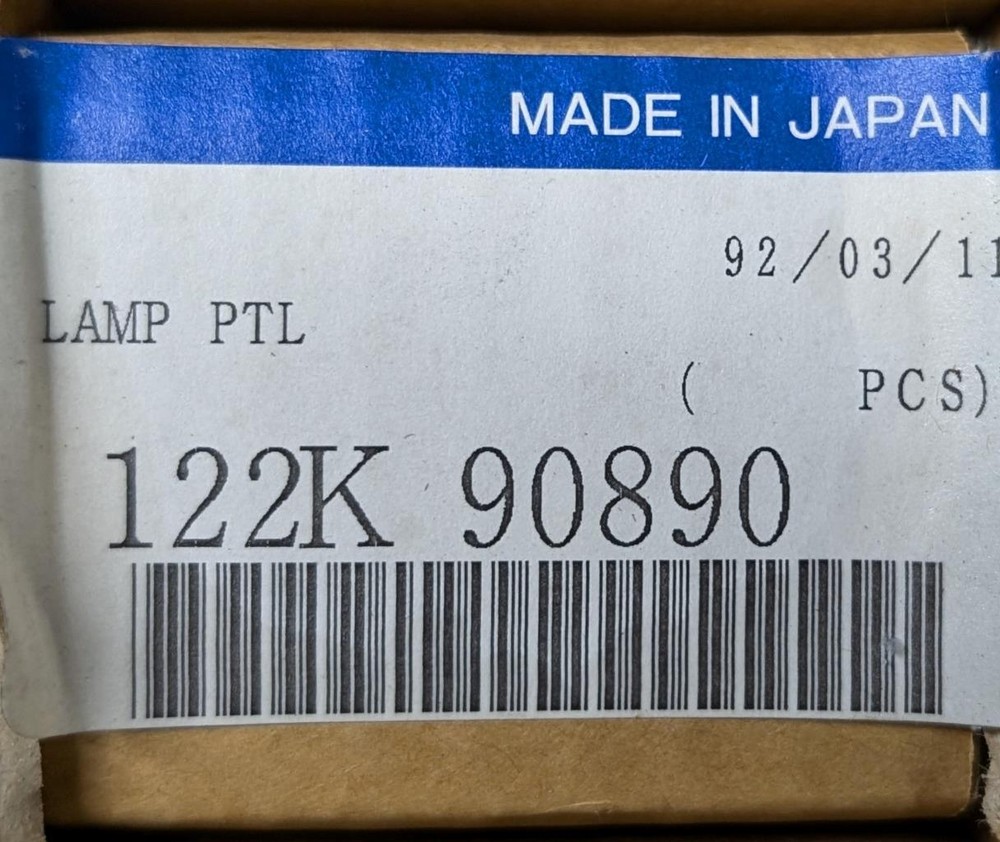 Xerox 122K90890 Lamp PTL Assembly