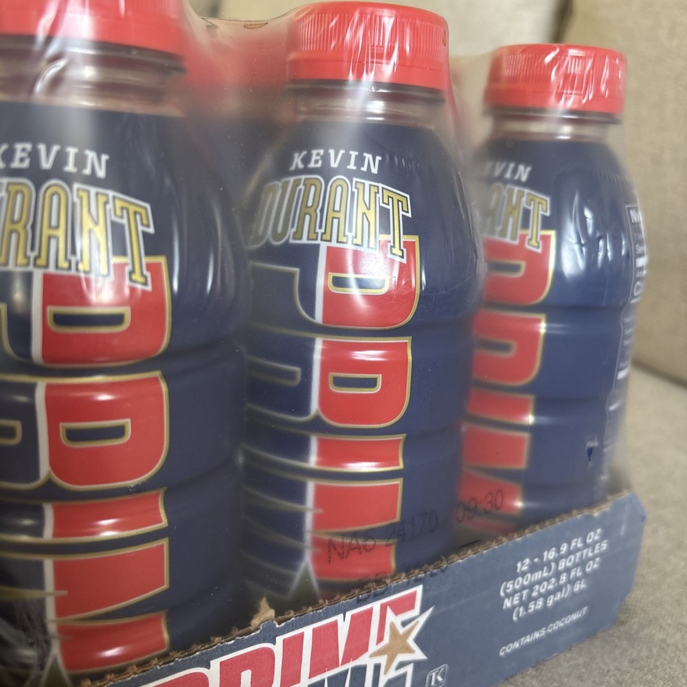 Kevin Durant Prime Hydration SEALED CASE! DISCONTINUED !￼