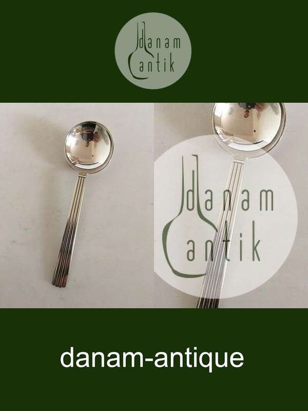 Georg Jensen Bernadotte Sterling Silver Soup Spoon No 051