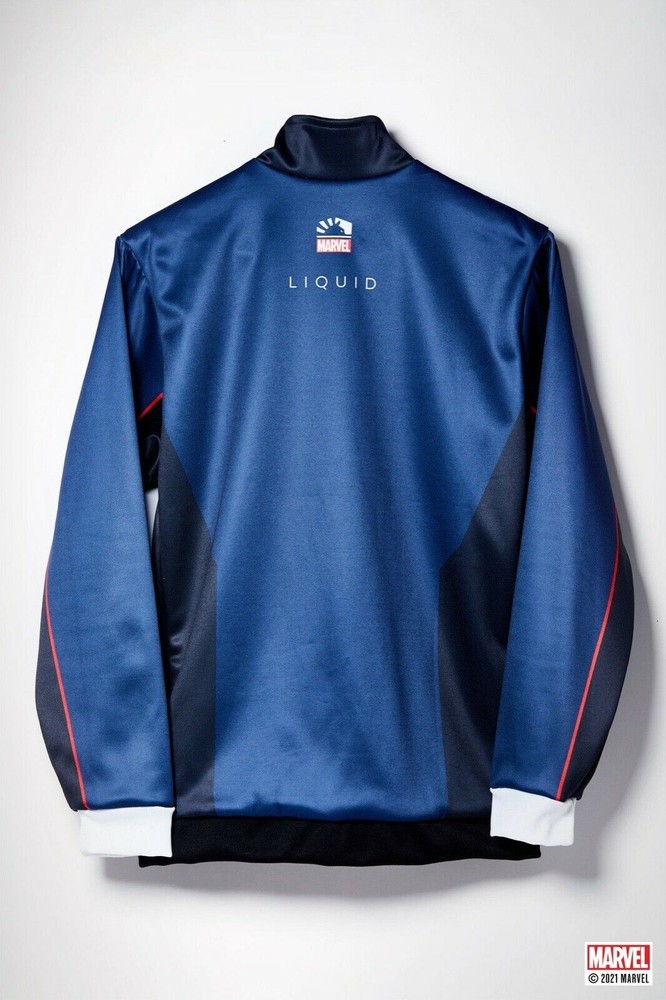 LIQUID X MARVEL Captain America Zip Jacket Size L