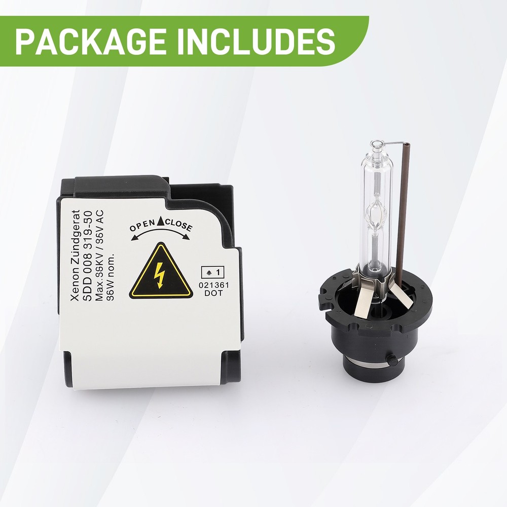 For 04-06 Chrysler Pacifica Xenon Igniter&HID D2S Light Bulb Kit Ignitor Socket