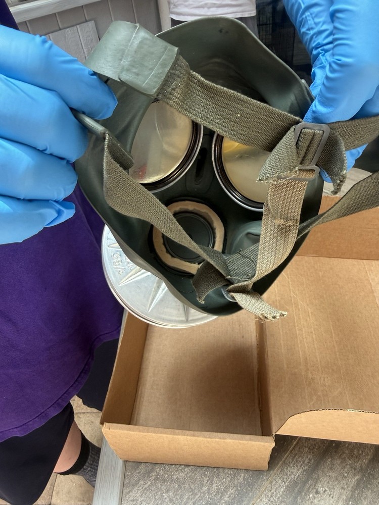 German VM40 WW2 Gas Mask Complete