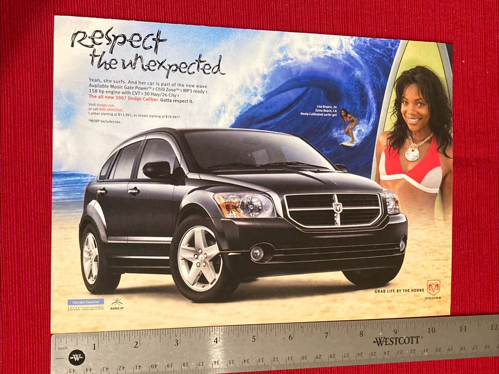 Dodge Caliber SUV 2005 Print Advertisement