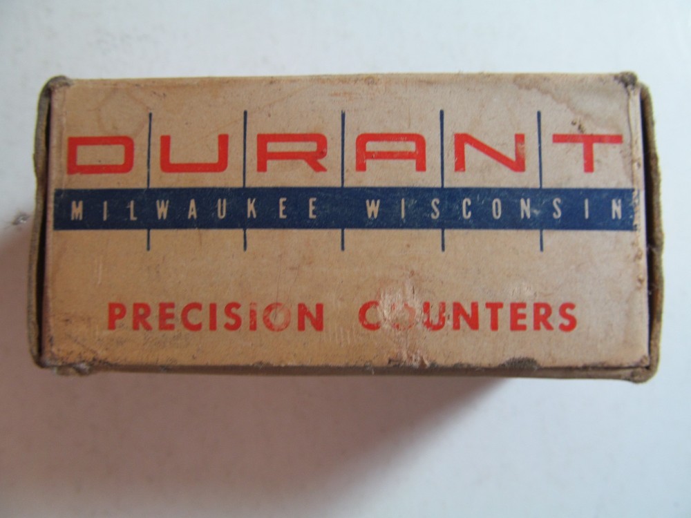 Frequency Counting Tool Hand Held NOS Durant 4x2 Counts People Entering Gate wl