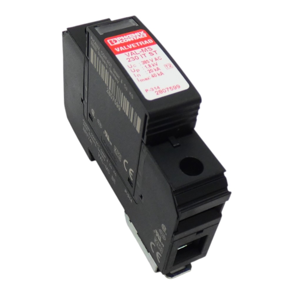 Phoenix Contact VAL-MS 230 IT ST + VAL-MS BE Surge Protector -Unused-