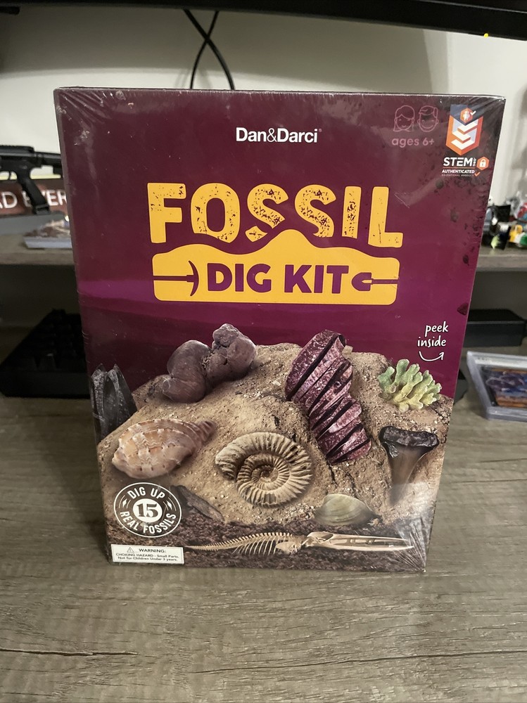 Fossil Dig Kit - Educational STEM Science Toys for Ages 6+