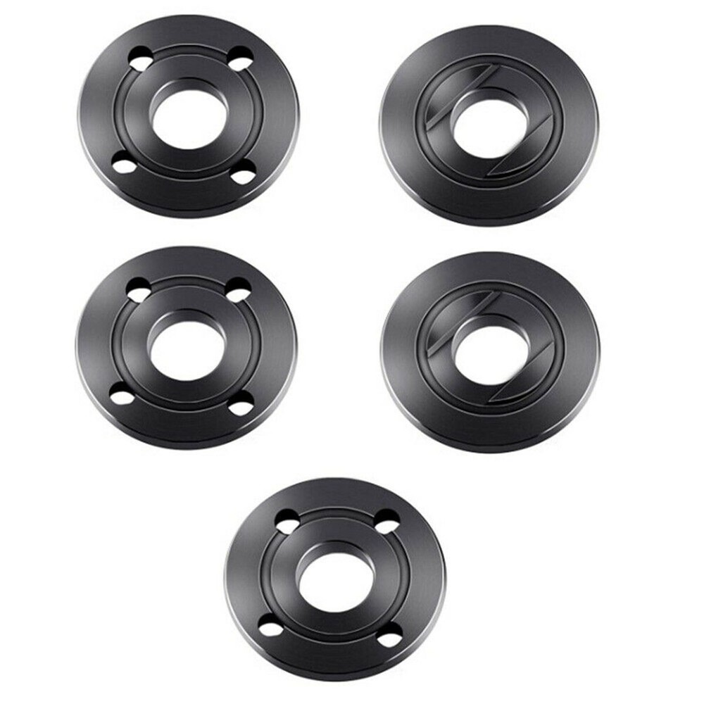 2-10PCS Black 5/8-11 Angle Grinder Flange Nut Inner Outer Lock Nut Set