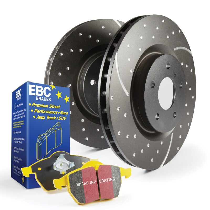 EBC S5KF1189 S5 Kits Yellowstuff Pads and GD Rotors
