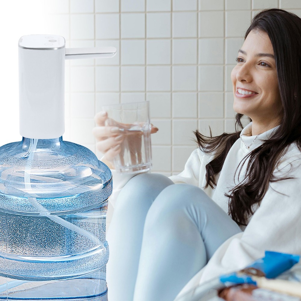USA Water Bottle Switch Pump Electric Automatic Universal Jug Dispenser USB