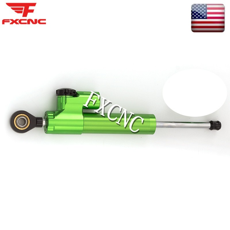 Green Steering Damper Mount Bracket Kit Support Set For Honda CB1000R 2008-2017