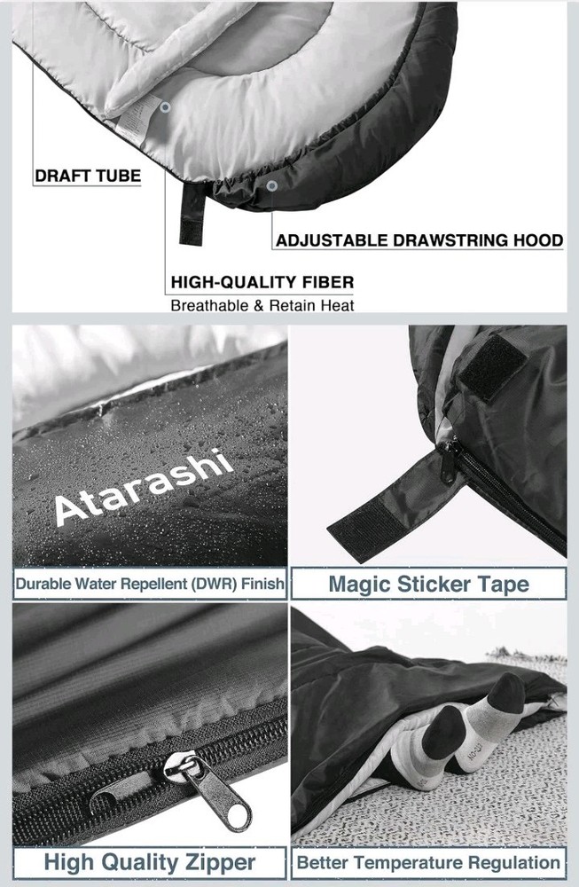 Atarashi Sleeping Bag (Used Only Once)