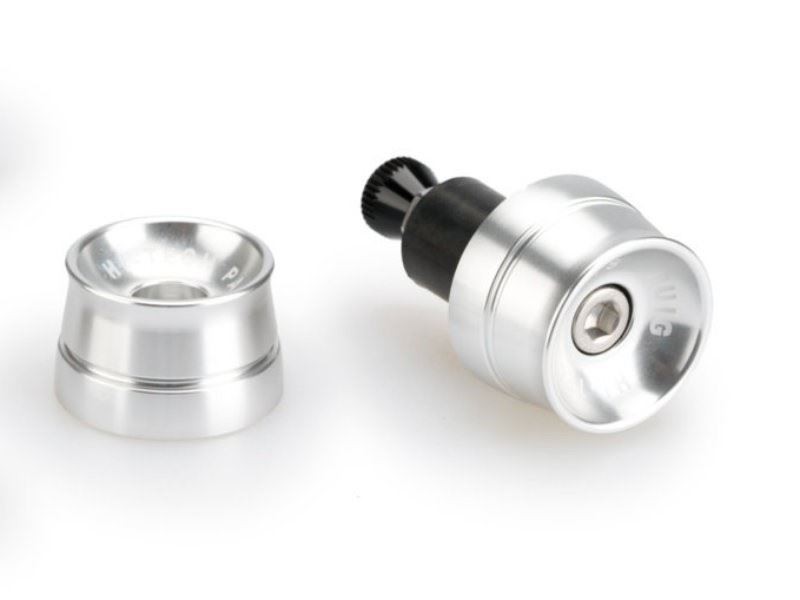 Puig Silver Speed Bar Ends Ducati Scrambler Full Throttle 2015-2024