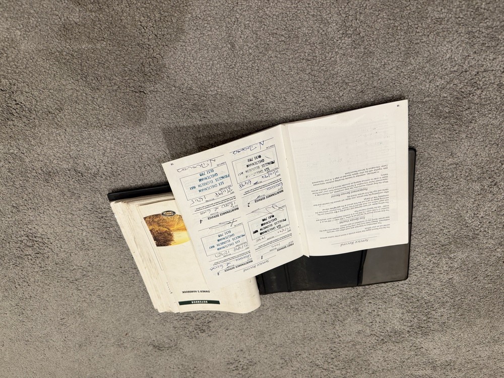 Land Rover Defender Owner Handbook