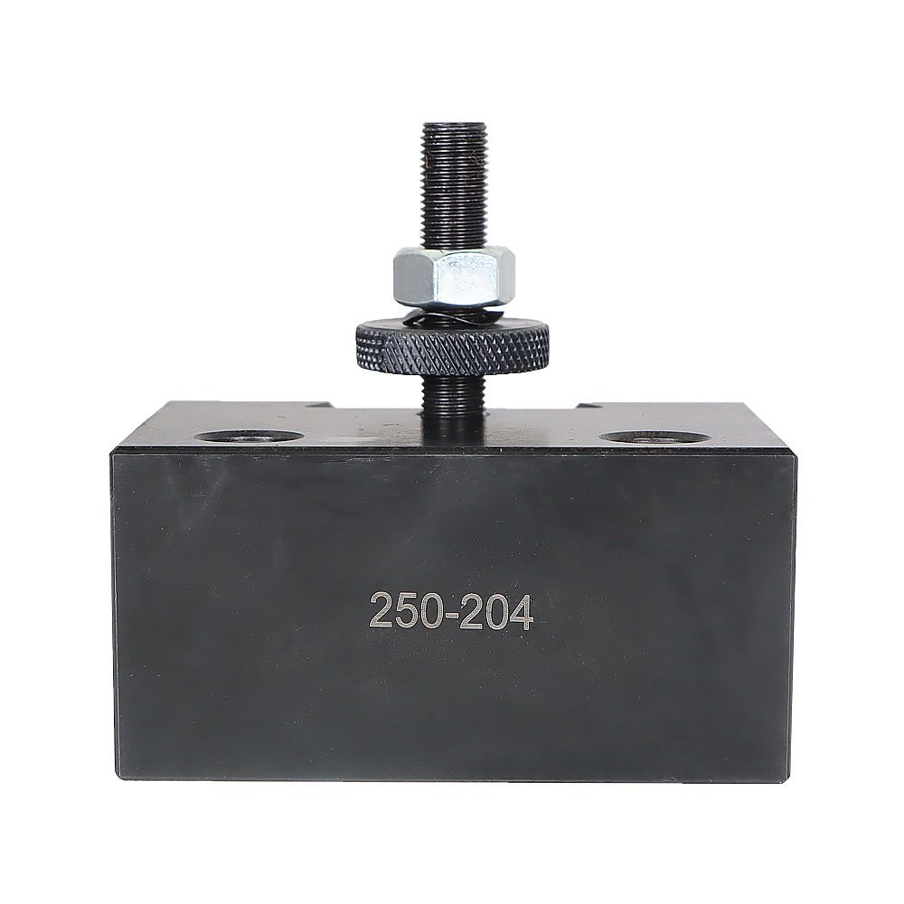 7 Pcs BXA 250-222 Wedge Type Tool Post Set For Lathe 10 - 15" With Tool Holders