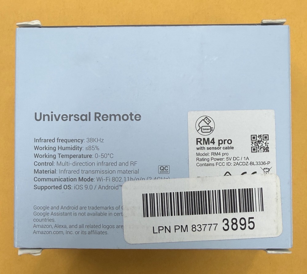 Broadlink RM4 Pro Universal Remote