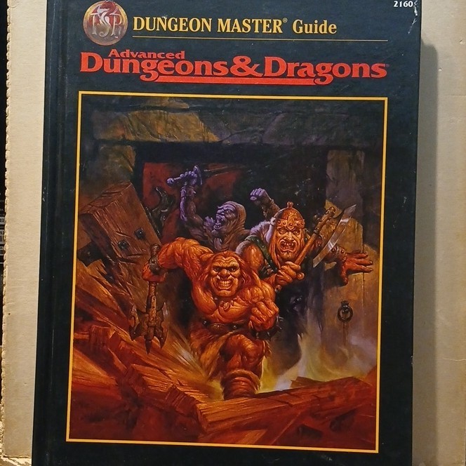 TSR Advanced Dungeons & Dragons Dungeon Master Guide 2160 1995 Ages 12-16