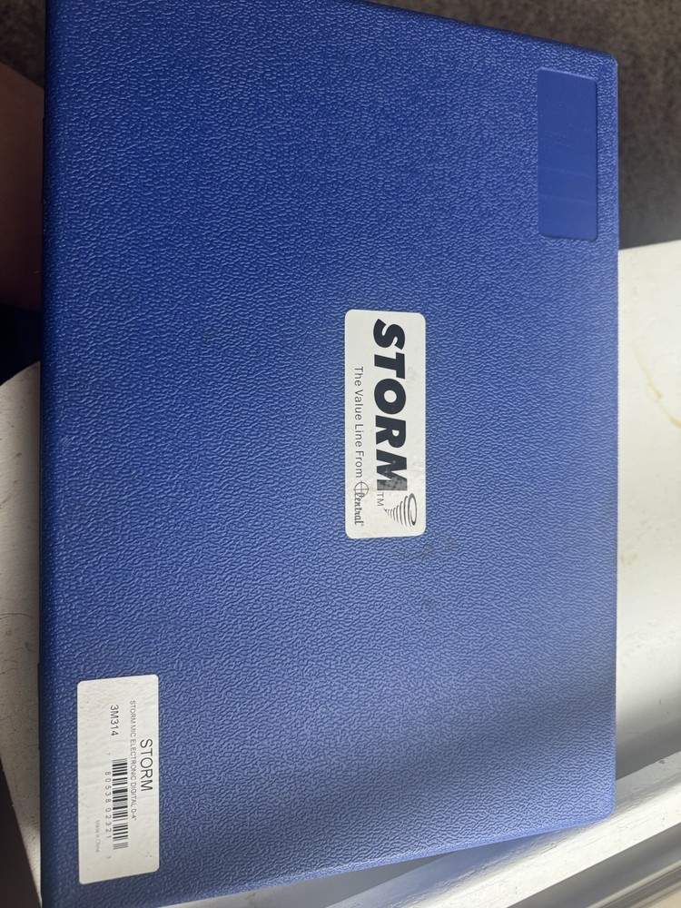 Central Tools 3m314-00 4 Piece Digital Micrometer Set with Case