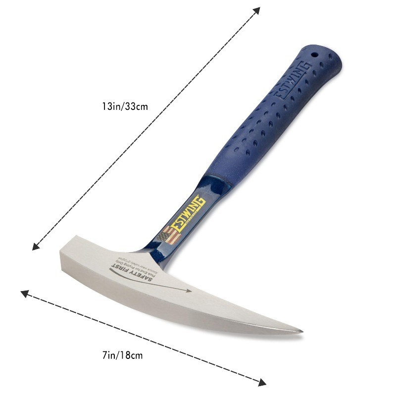 Estwing E3-22P 22oz Rock Hammer Pointed Tip Mining Geology Tool