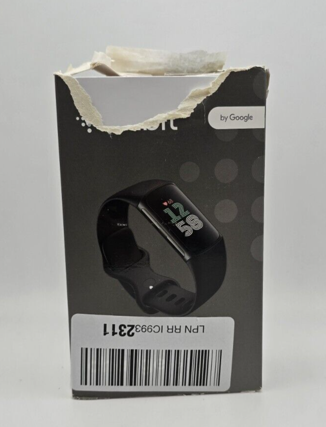 Fitbit Charge 6 Fitness Tracker - Black - GA05183NA - Used