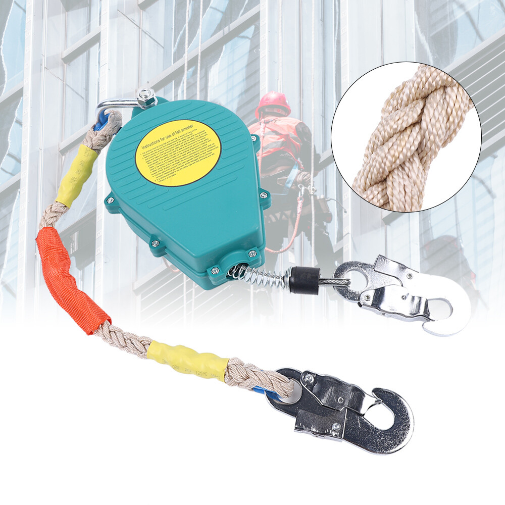 23 ft Fall Arrester Fall Protection Fall Arrestor Tool Self Retracting Lifeline