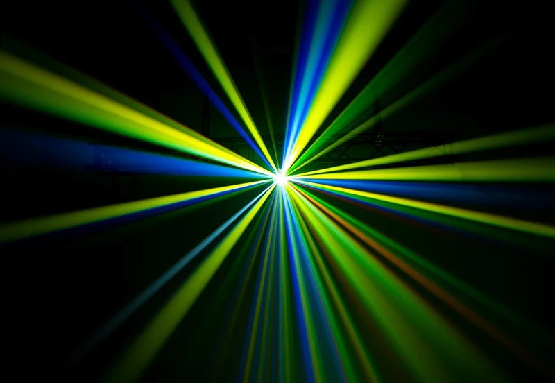 Eliminator Lighting Vortex 150 Moonflower Effect Light w/Barrel Mirrored Scanner