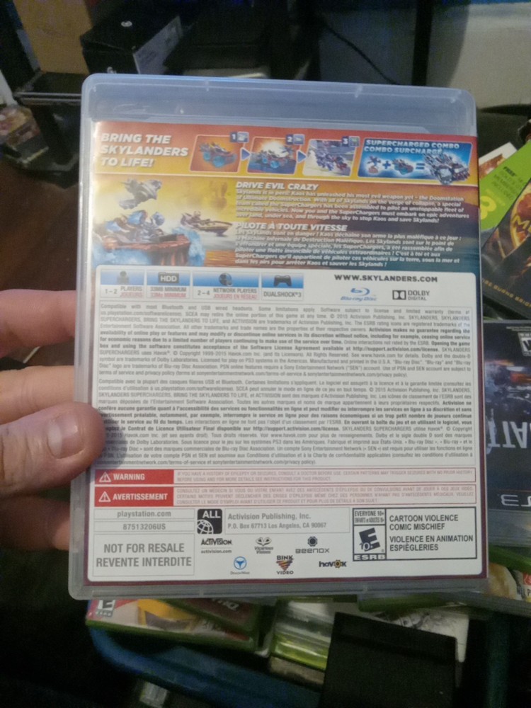 Skylanders Superchargers PS3