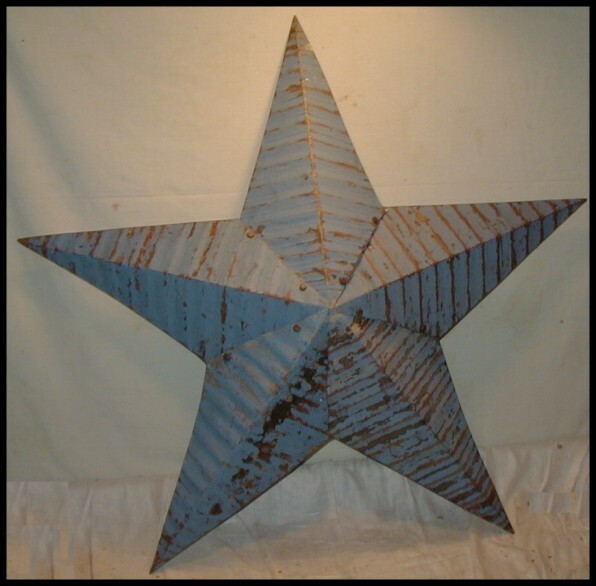 authentic AMISH BARN TIN STAR primitive rustic 12" Free SHIPPING