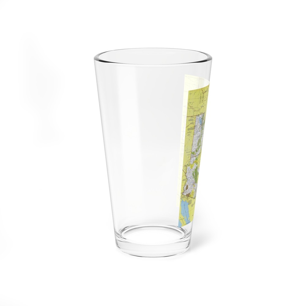 USA - Southwest 1 (1977) (Map) Pint Glass 16oz