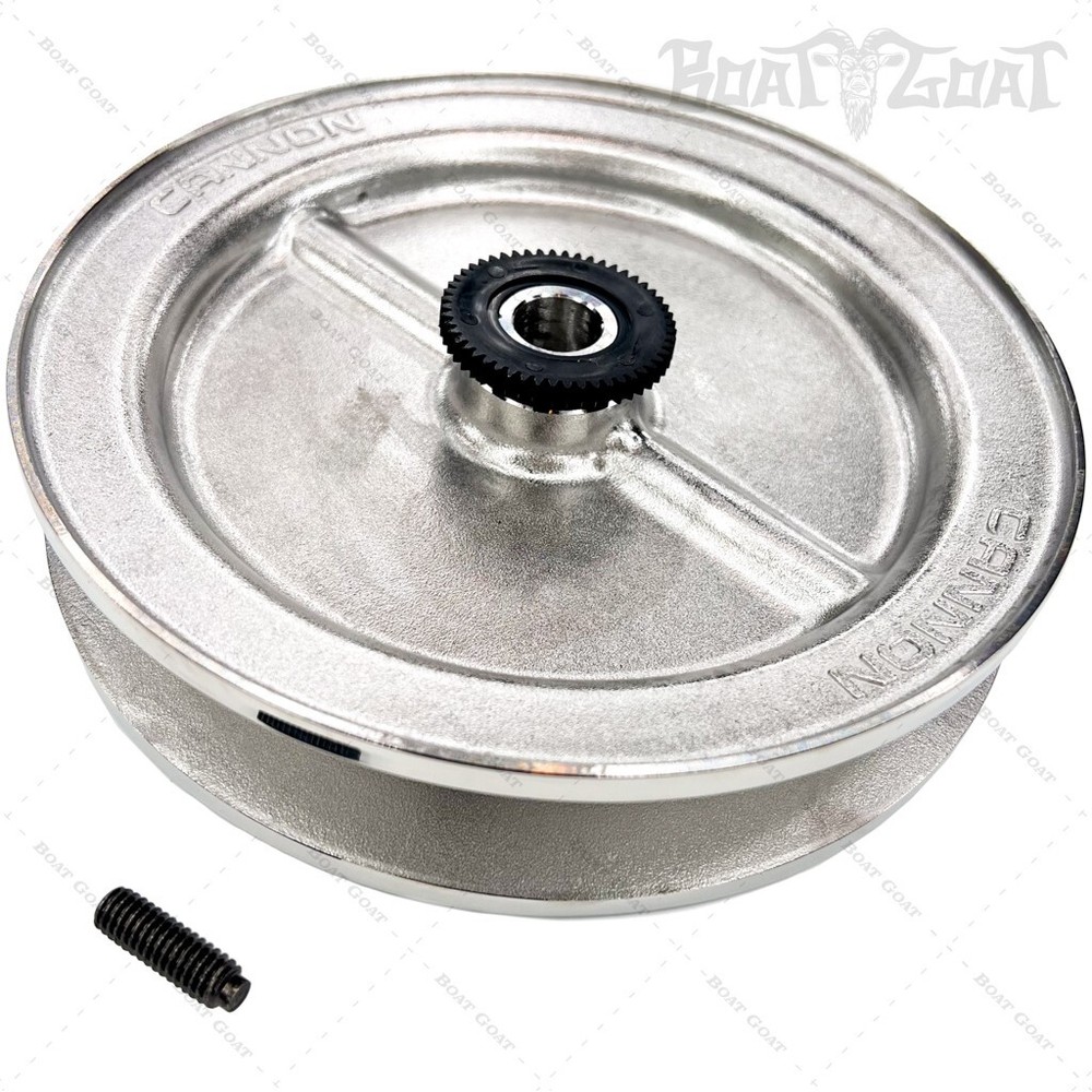 Cannon Downrigger High Speed Reel Assembly + Gear - Stainless - 3777914