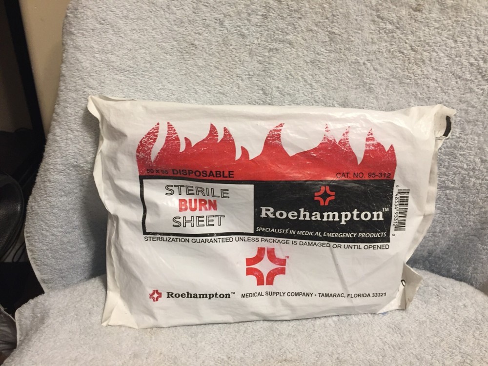 Roehampton Disposable 60" X 96" Sterile Burn Sheet See Description