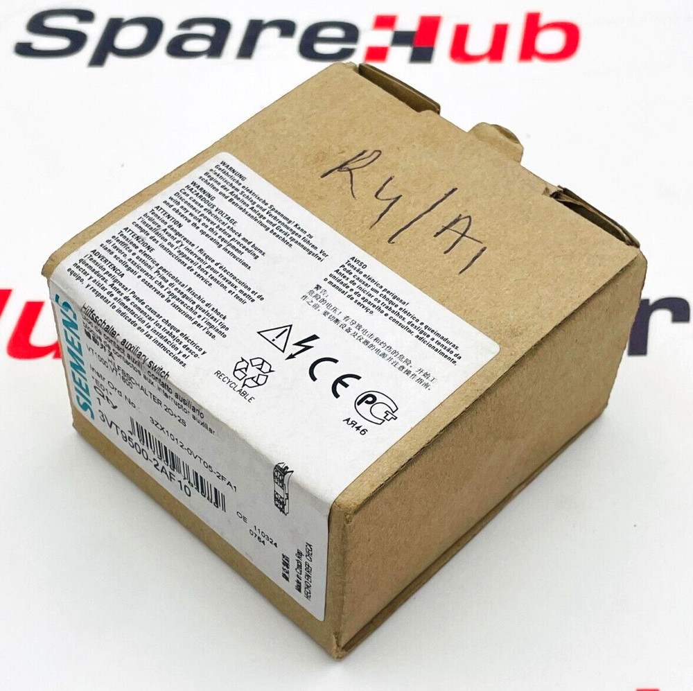SIEMENS 3VT9500-2AF10 Auxiliary Contact