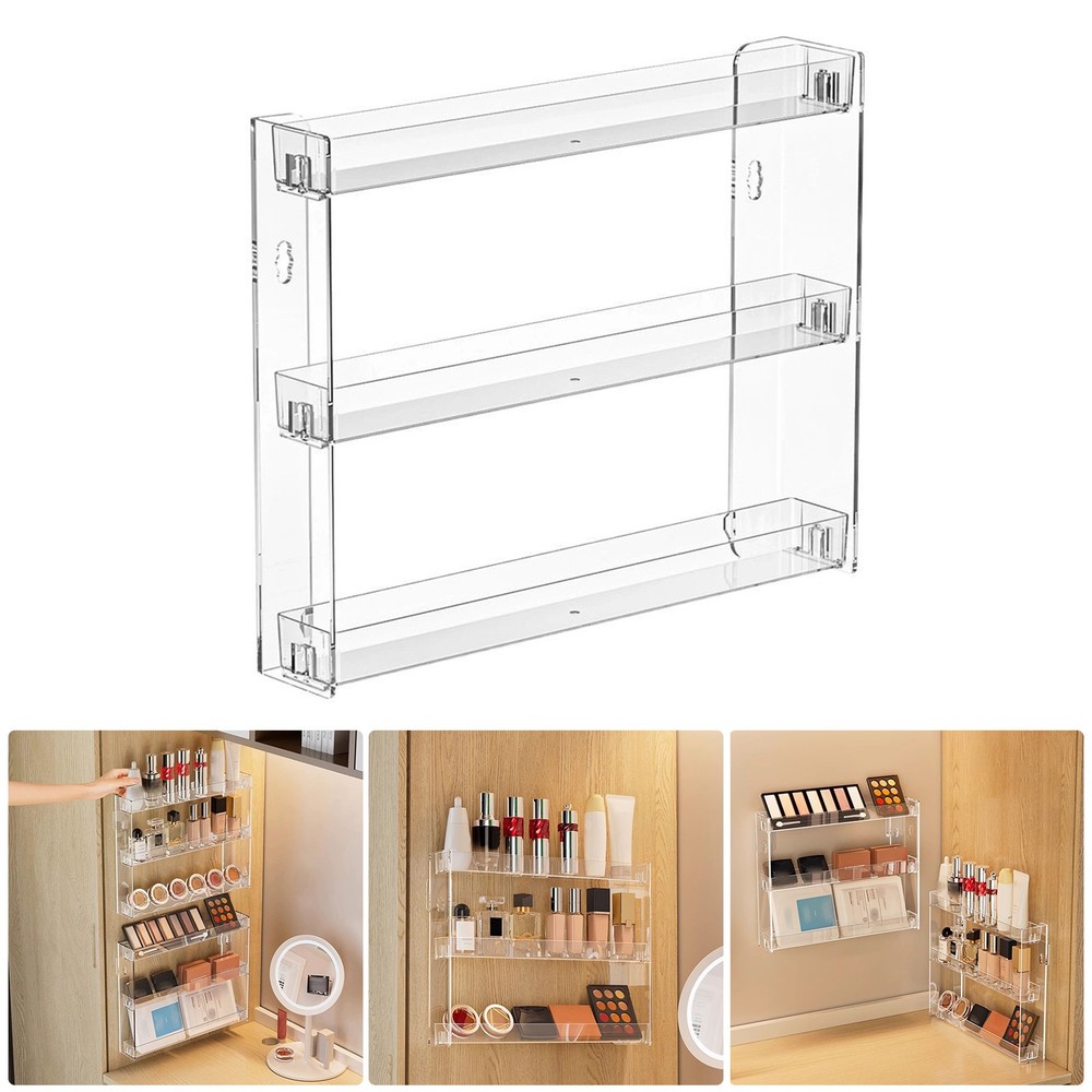 Wall Mounted Acrylic Display Rack for keepsakes Trading card display badge