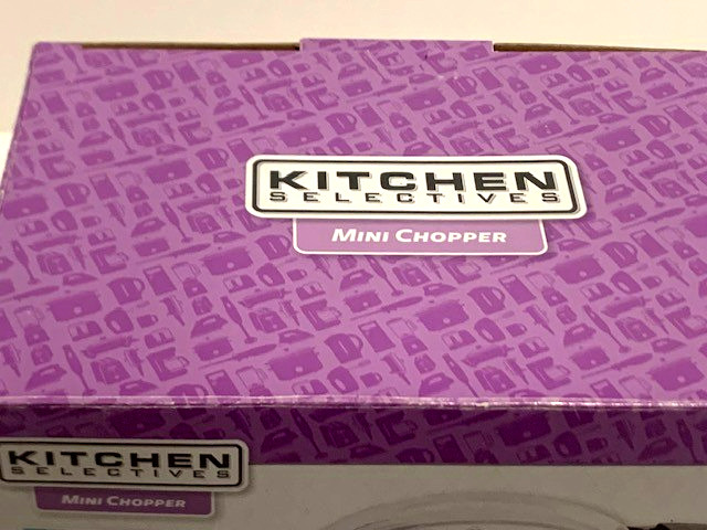 Kitchen Selectives Mini Chopper MC-6BL Black, 2 cups