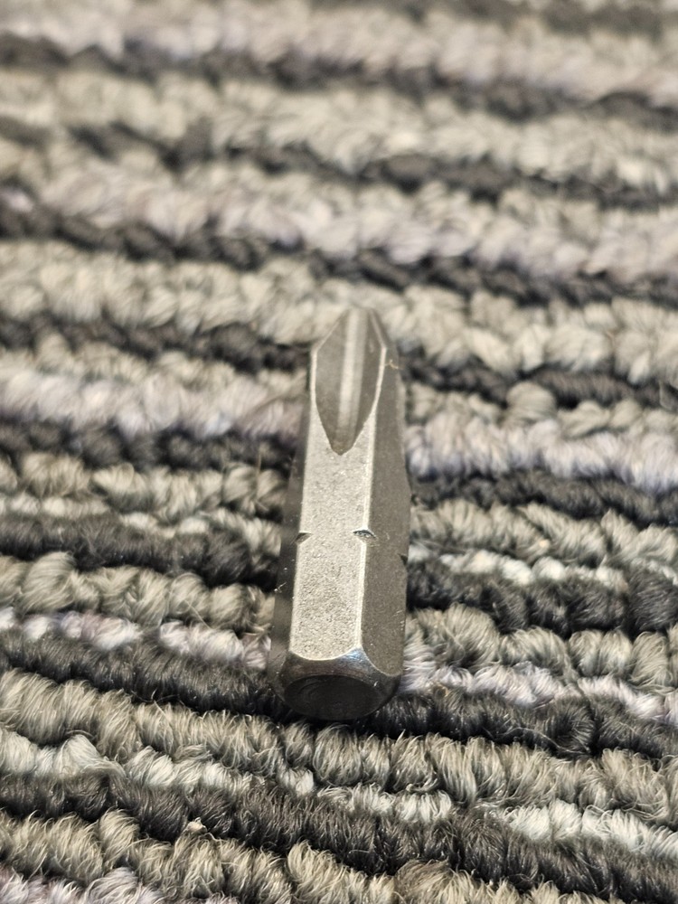 (QTY 20) Apex 440-2X Bit 1/4" Hex Insert Phillips Point Size 2, 1" OAL