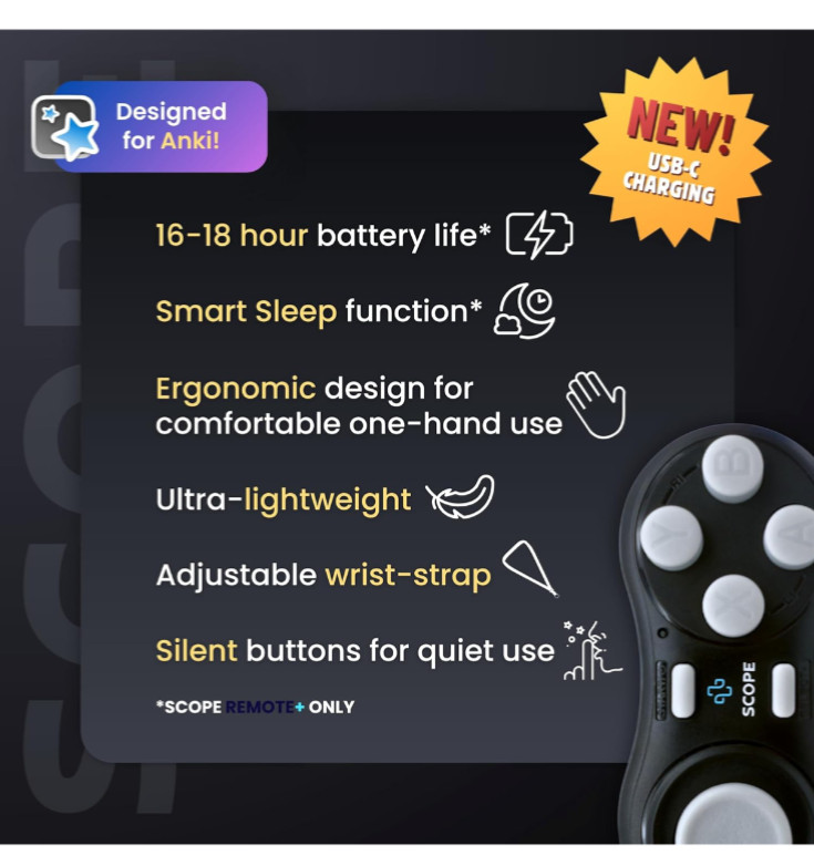 Scope Remote for Anki Midnight Black iOS Android Mac Windows