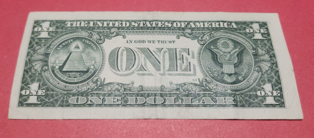 FANCY NOTE FUTURE BIRTHDAY NOTE 08026177 $1.00 2017 US BILL