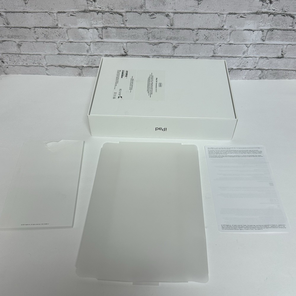 Apple iPad (9th Generation) 64GB Wi-Fi Cellular EMPTY BOX ONLY Replacement