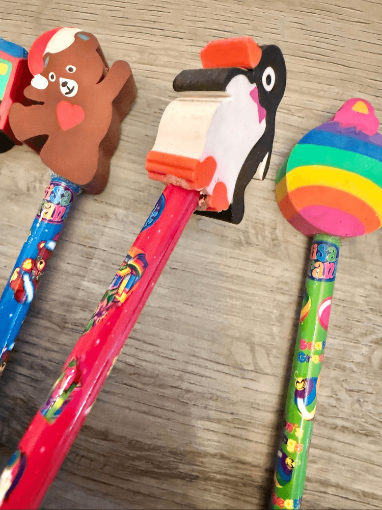 Vintage Lisa Frank Pencil Bundle