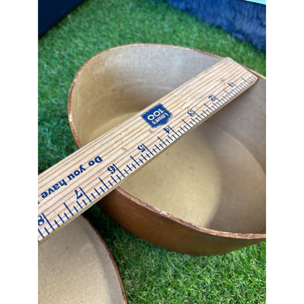Vintage Fruit Basket Design Oval Box, Decorative Storage Container