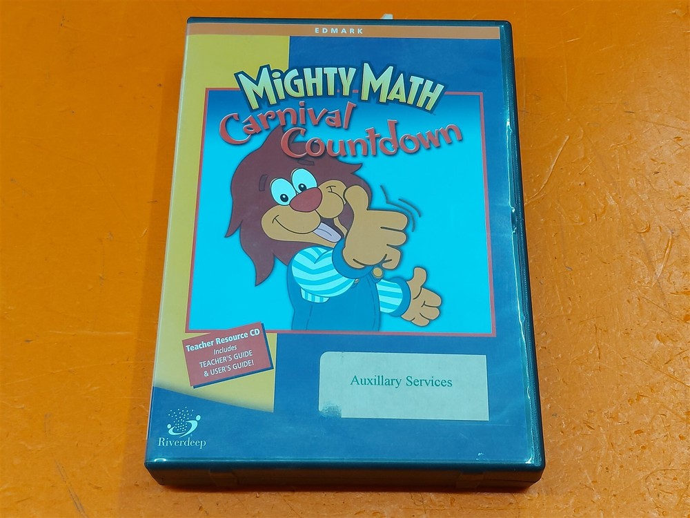 ⭐️⭐️⭐️⭐️⭐️ Mighty Math Carnival Countdown Grades K-8 Teacher + Student Disk Set