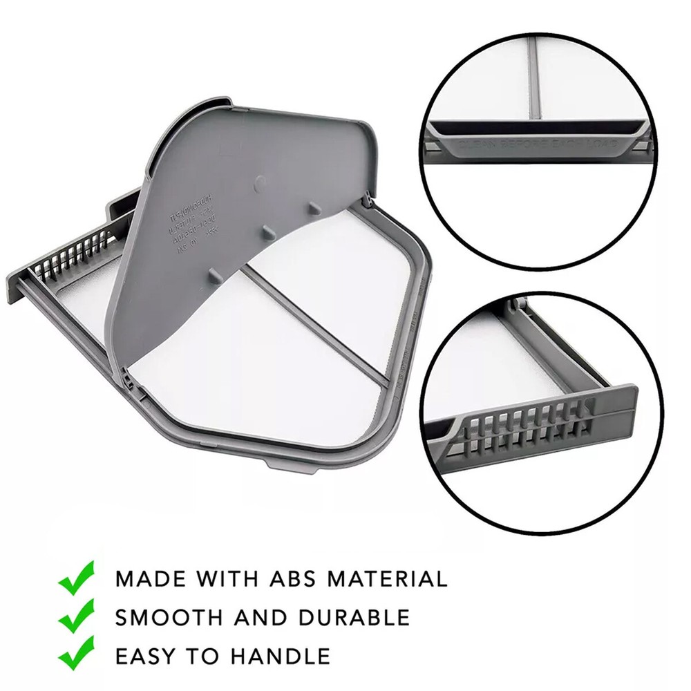 2 pcs DC97-16742A Lint Filter Assembly Compatible with Samsung Dryer