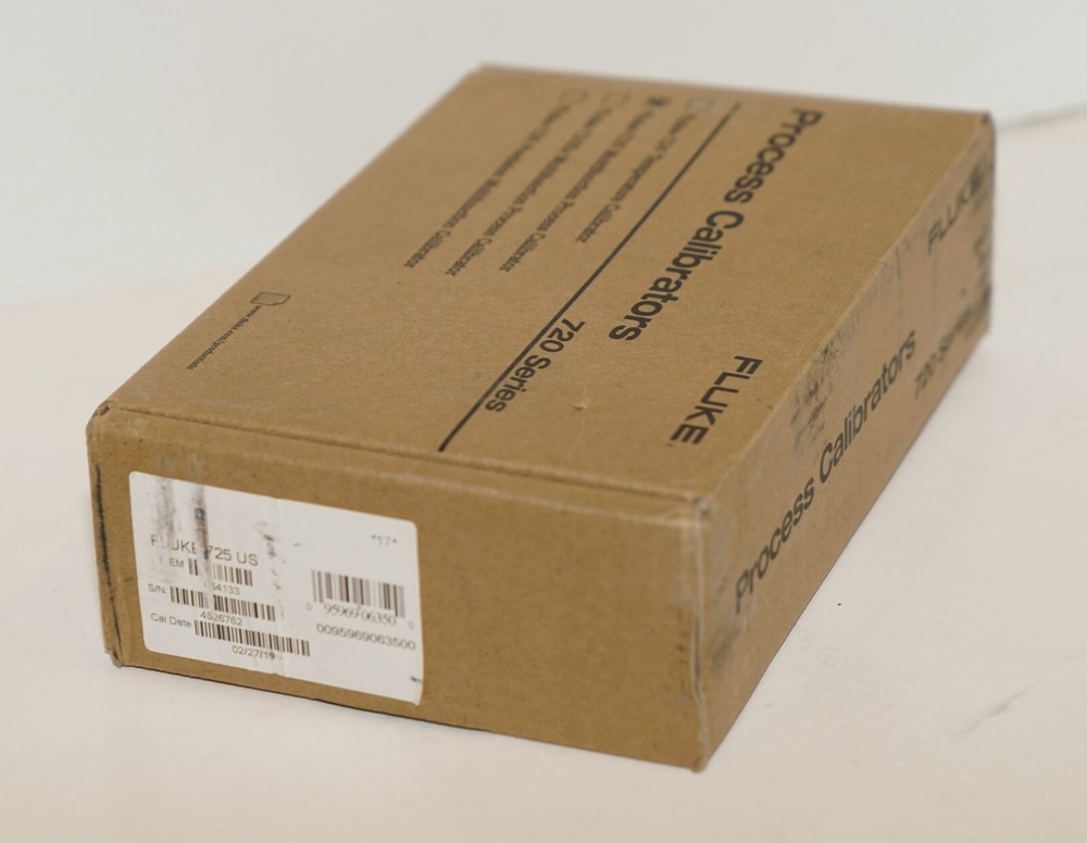 FLUKE 725 MULTIFUNCTION PROCESS LOOP MA VOLT MV CALIBRATOR NEW 19