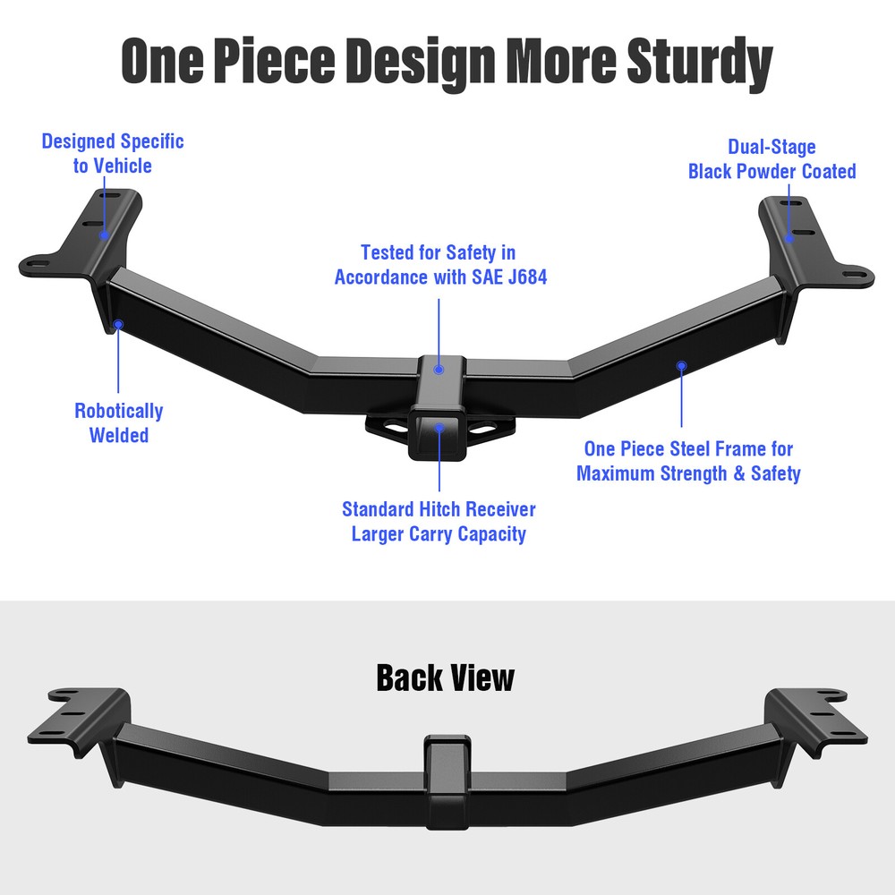 Trailer Towing Hitch 2 Inch Receiver Fit Dodge Journey 2009-2020