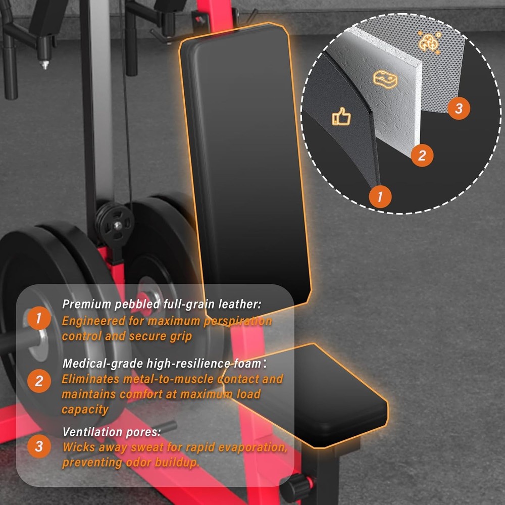 Chest Fly Machine, PEC Deck Fly and Reverse Delt Machine, 450lbs Adjustable