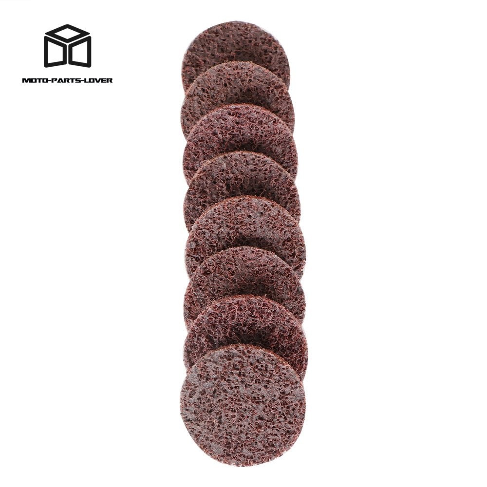 Surface Conditioning Discs Roll Lock Die Grinder Sanding Pads 50Pcs 2" Sanding