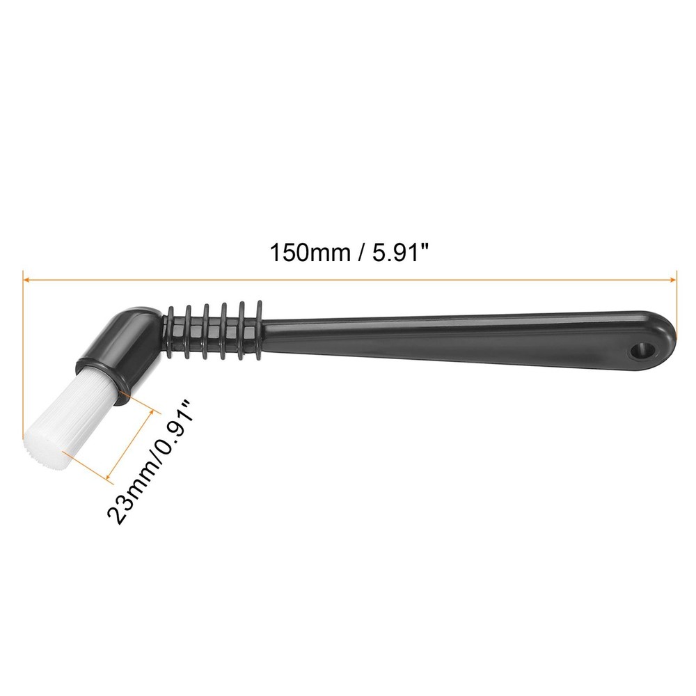 Coffee Espresso Brush 2 Pack Coffee Grinder Brush Coffee Cleaning Tool White