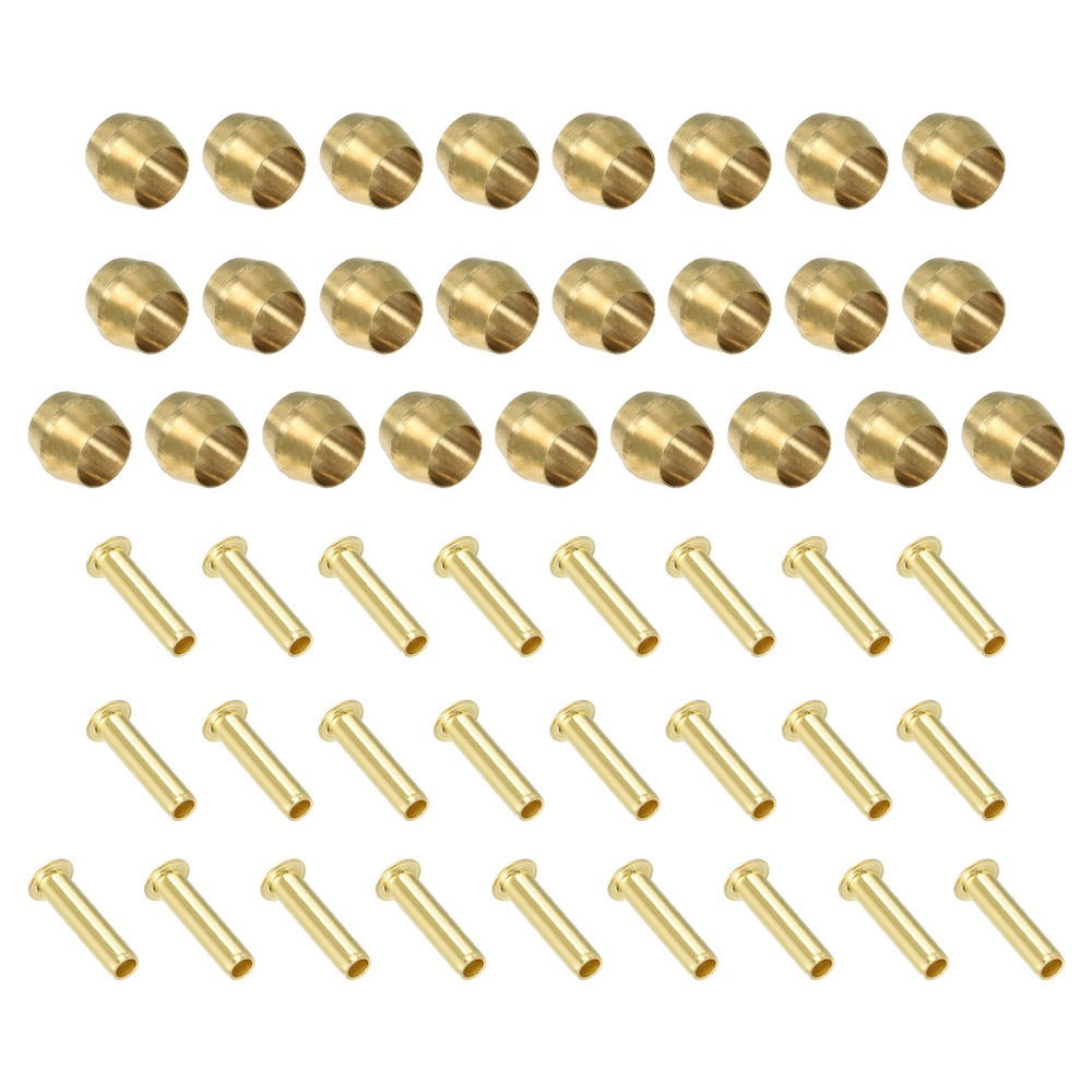 25 Set 3/16" Tube ID Compression Assortment Kit Sleeve Ferrule & Insert
